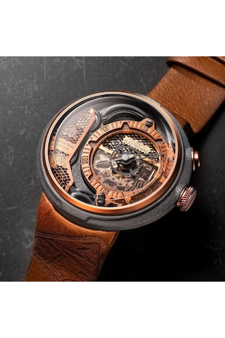 The Electricianz The Copper X - Edition Zz-d1c/02-clc 47mm Erkek Kol Saati