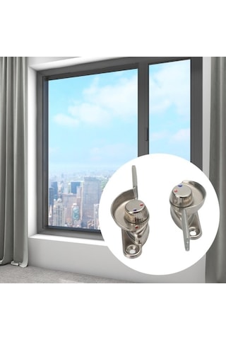 Trendooze 2 Adet Ofis Çiftlik Otel Kapı Sabit Hilal Kilit 6.5x2.4 Cm 6.5 Cmx2,4 Cm