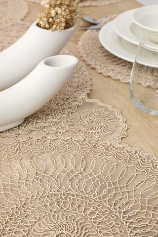 Bilgiçler Amerikan Servis Supla Ve Runner Seti 6 Kişilik 7691375014694