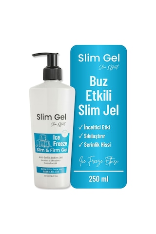 Selülit Ve Çatlak Karşıtı Bölgesel İncelme Ve Sıkılaştırıcı Buz İce Jel Soğuk Lipoliz Slim Jel