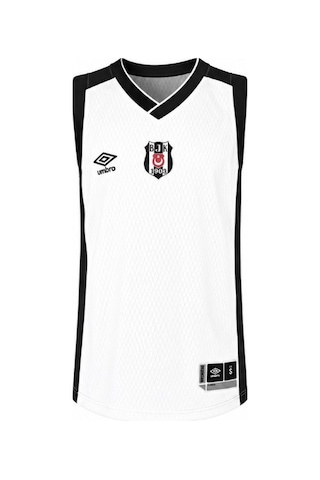 Beşiktaş Umbro Erkek Basketbol Forması Beyaz