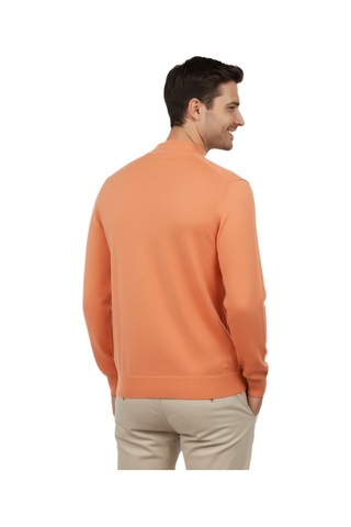 Erkek Yarım Balıkçı Yaka Regular Fit Kazak Bgl-st04954 Narçiçeği