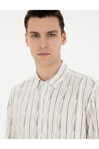 Pierre Cardin Erkek Siyah Gömlek Desenli 50283508-vr046 Siyah