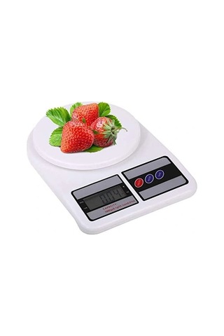 Hassas Mutfak Tartısı Terazi 10 Kg 1 Gr Çok Renkli