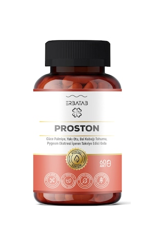 Erbatab Proston Takviye Edici Gıda 60 Kapsül
