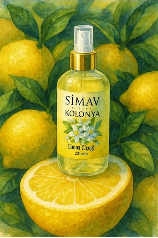Termal Su'lu Limon Sprey Kolonya 200 Ml