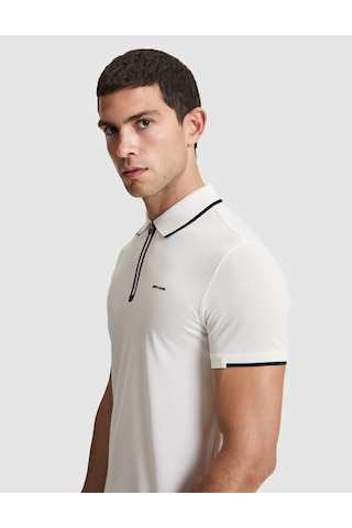 Pierre Cardin Erkek Ekru Tişört 50321185-vr019