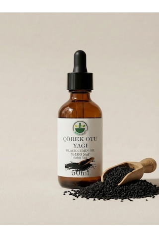 Soğuk Sıkım Çörek Otu Yağı Çörekotu Black Seed Oil Black Cumin Oil Nigella Sativa Saf Doğal 50 Ml 50 ML