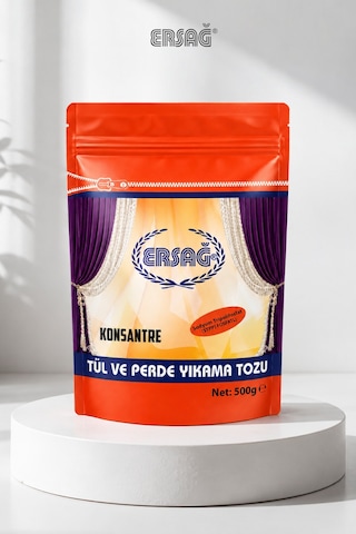 Ersağ Tül ve Perde Yıkama Tozu  500 G