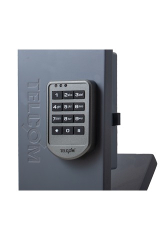 Kartlı Dolap Kilidi Paylaşımlı/atanmış Locker Dk 119 SİYAH/KROM