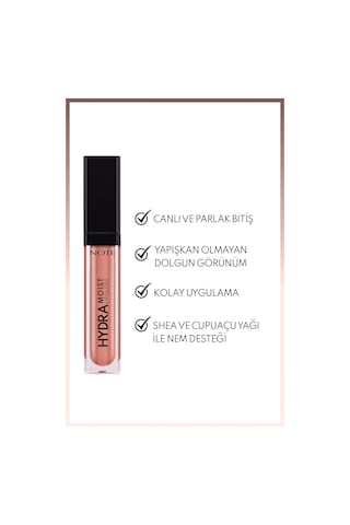 Note Cosmetics Cosmetics Hydramoist Lipgloss Nemlendirici Dudak Parlatıcısı - 13 Secret Kiss - Işıltılı 13