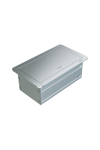 Metalline® Klip-line Bas-Aç Priz Sistemi - Natürel Eloksal
