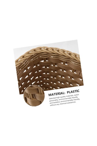 Banyo, Sebze, Piknik, Alışveriş, Pazar, Organizatör, Battaniye Malzemeleri, Basit Depolama Hasır Kahve Siyah