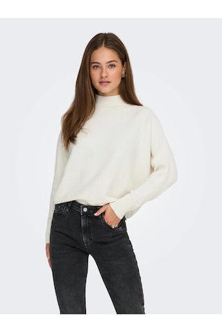 Jdy Jdyprime Life L/s Hn Bat Pull Kadın Kazak 15351898 Ekru