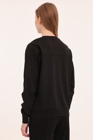 Lotto W-gıove C Neck Swt 4pr Siyah Kadın Sweatshirt Siyah
