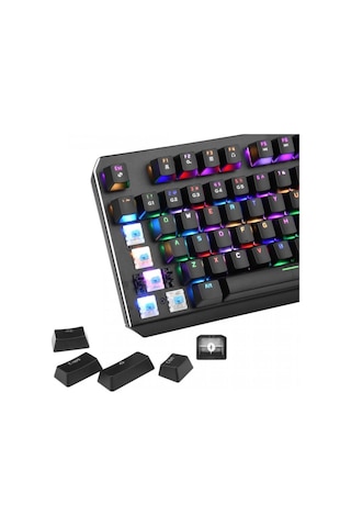 Gamebooster GB-G92K Usb Kablolu RGB King Işıklı Mekanik Gaming Q Klavye