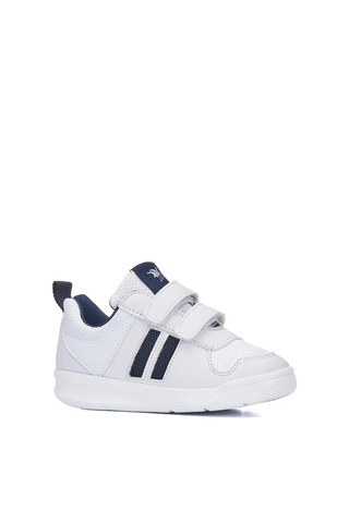 Zacoz Unisex Bebek Ortopedik İlk Adım Sneaker Beyaz Laci