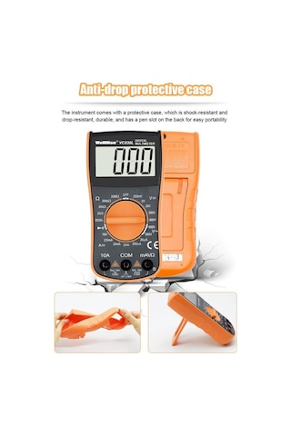 Wellhise VC830L Ölçü Aleti Multimetre Avometre