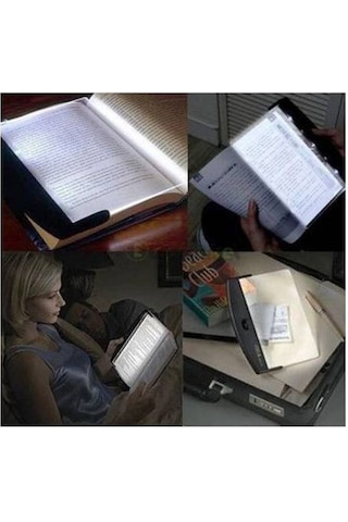 Mobee Kitap Arası Okuma Işığı Led Panel Light Panel Book