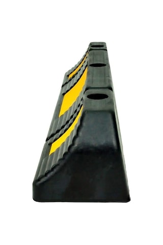 Kauçuk Araç Stoperi 60x12x10 Cm, Araç Durdurucu-672