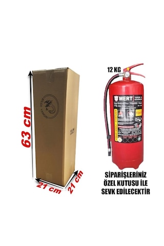 Yangın Söndürme Tüpü Söndürücü Köpüklü 12 KG + Askı Aparatı N11.18