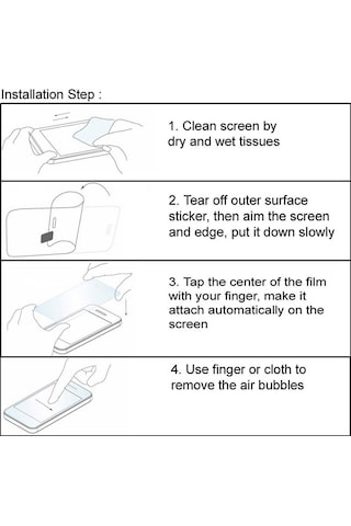 Xiaomi Redmi Note 11E Tempered Glass Cam Ekran Koruyucu - AL3269