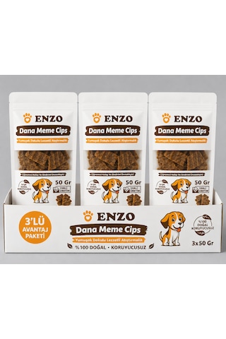 Enzo Dana Meme Cips Avantaj Paket 3x50 Gr.