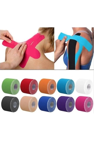 Kinesio Ağrı Bandı / Kinezyo Sporcu Bandı 5x5
