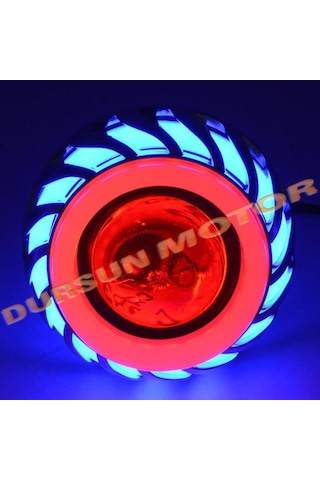 2022 Model Alevli Bukalemun Angel Melek Far çakar mercek xenon