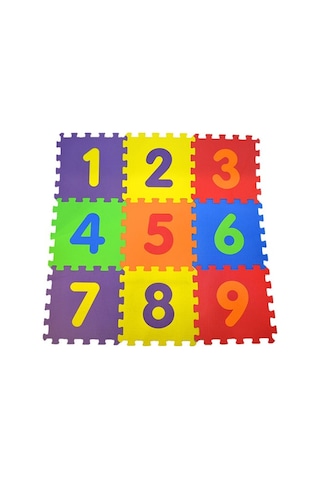 Matrax Eva Yer Matı Oyun Karosu Eğitici Rakamlar Puzzle