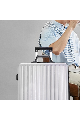 Homyl Bavul Çekme Kolu Vidalar Ve Tornavida Sağlam Kolları Siyah Siyah