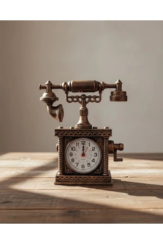 Minimal Tasarımlı Masa Saati Alarm Özellikli Şık Model Çok Renkli