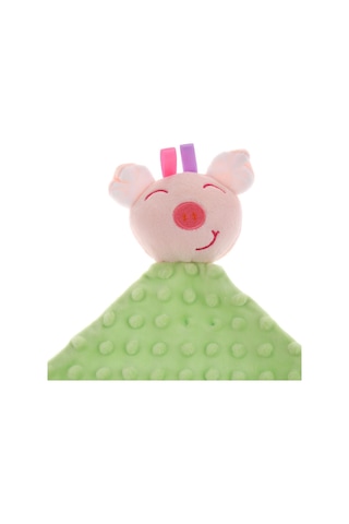 Dolıty Bebek Çocuk Diş Çıkarma Battaniyesi Yumuşak Yeşil Yeşil