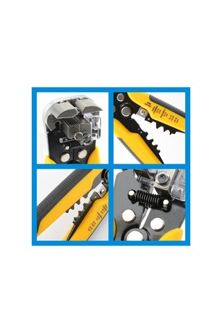 Tel Sıyırma Çok Fonksiyonlu Pense Kablo Kesim Crimpterminal