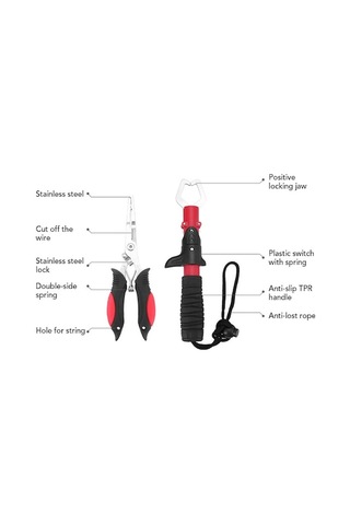 Pazly Tutucu Pense Paslanmaz Çelik Kesici Kavrama Av Malzemesi Balık Kg N11.5994