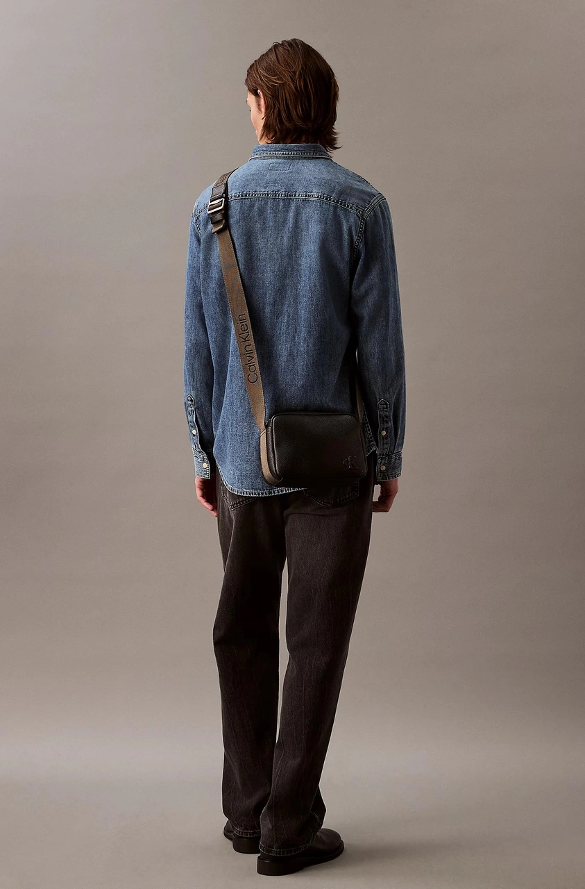 Calvin Klein Erkek Çapraz Çanta Lv04g3081gub1 Siyah