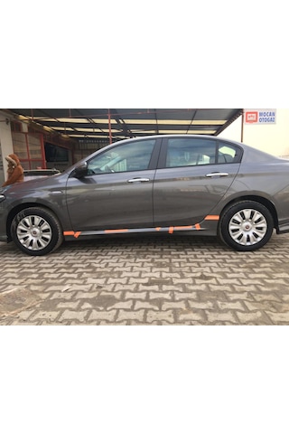Fiat Egea Yan Marşpiyel - Plastik Sağ Sol Takım