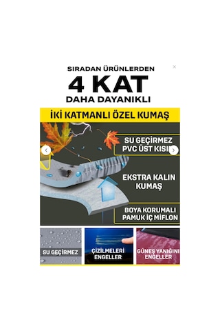 Jawa 350 Ohc Topcase Uyumlu Kırmızı-dikişli Reflektörlü Motosiklet Brandası
