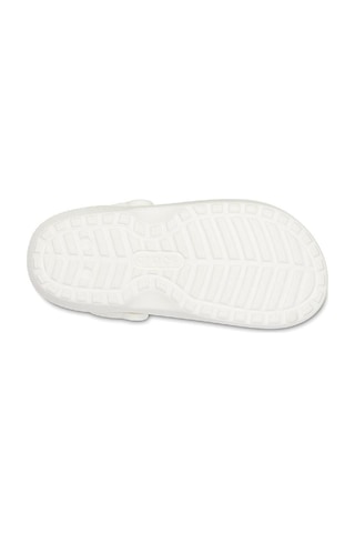 Crocs 203591 Classic Lined Clog Beyaz-Gri Beyaz - Gri