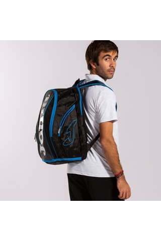 Joma Ayakkabı Bölmeli Sırt Çantası Siyah - Mavi Siyah