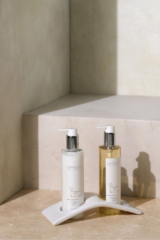 The White Company Morston Şişe Kemeri, Şık Banyo Düzenleyici Aynalar Ve Banyo Aksesuarları Beyaz