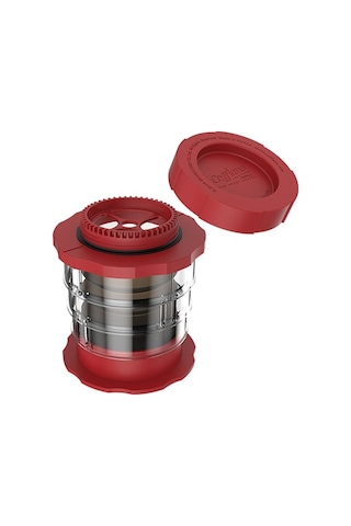 Cafflano Kompact Manuel Kahve Demleyici Kırmızı