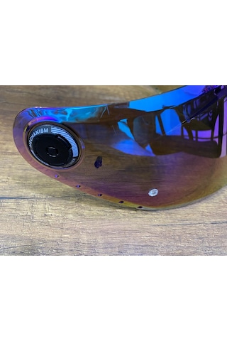 Mt Vizör V-28 İridyum Renk Mt V-28 Kask Camı
