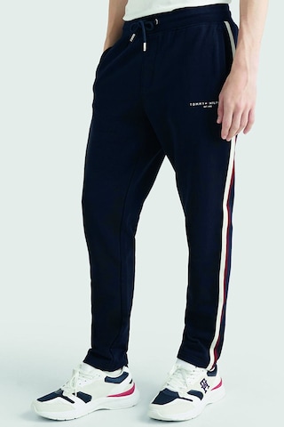 Tommy Hilfiger Şeritli Erkek Eşofman Altı Lacivert