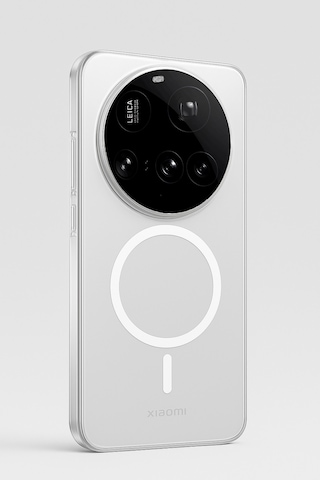 Ennar Xiaomi Mi 14 Ultra Uyumlu Magsafe Sararmaz Şeffaf Sert Mika Silikon Kılıf Şeffaf