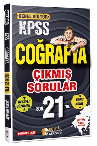 Eğit Akademi Kpss Coğrafya Son 21 Yıl Çıkmış Sorular Mehmet Eğit Eğit Akademi Kpss Coğrafya Son 21 Yıl Çıkmış Sorular Mehmet Eğit