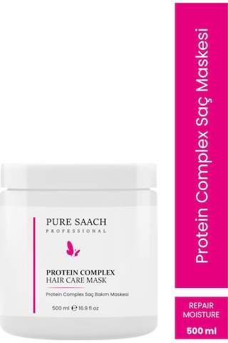 Pure Saach Professional Protein Komplex Saç Bakım Maskesi 500 ML