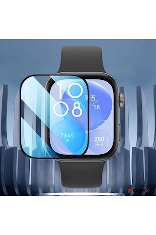 Huawei Watch Fit 4 Pro Ekran Koruyucu Polymer Temperli Nano 0.5 Mm Watch Ekran Koruyucu