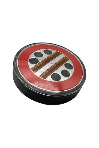 12v Stop Lambası Yuvarlak Neon Ledli 4 Fonksiyonlu Kırmızı-beyaz 140 35 Mm