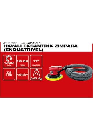 Attlas ATHZ 150P Havalı Eksantrik Zımpara - A0501013